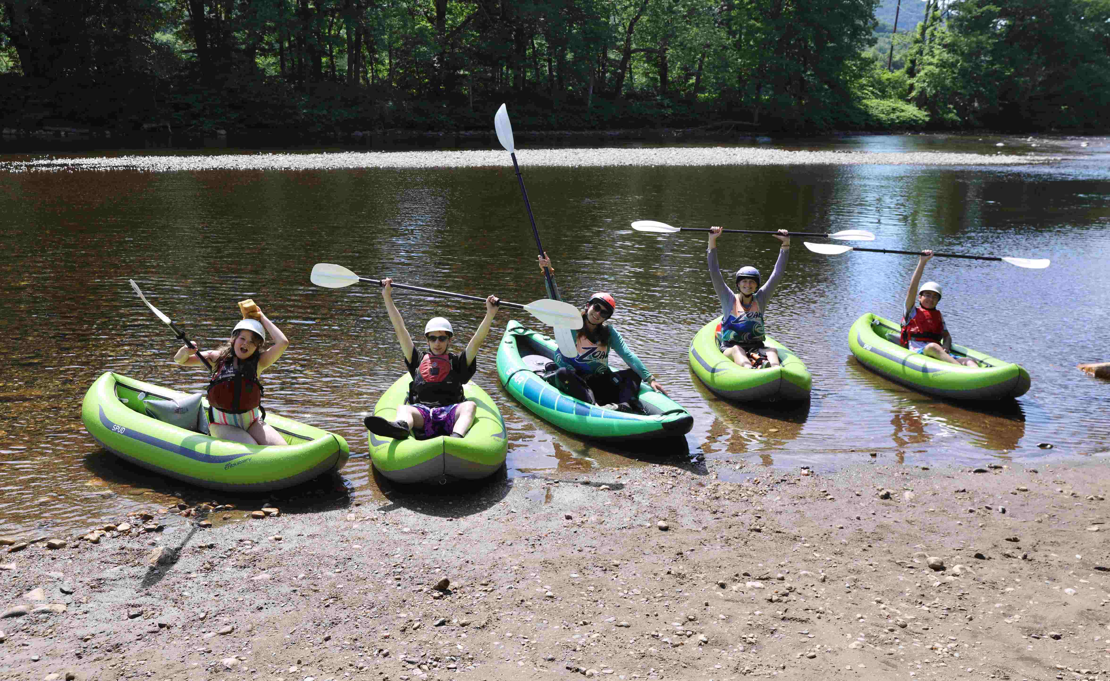 River Explorers 2 Day on Inflatable Spud Kayaks